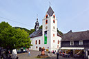 40 Doppelkirche St. Trinitatis (vorne) und St. Nikolaus (hinten), Turm der Ursprungskirche (12. Jh.) : DSC_0152-k